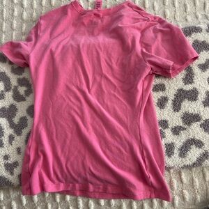 SKIMS Pink Short Sleeve Fits Everybody Tee